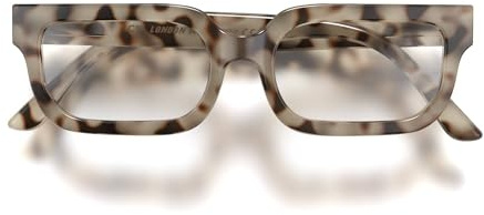 LONDON MOLE® Icy gafas de lectura | Lectores de forma rectangular | Hombre y mujer unisex | Bisagras de resorte