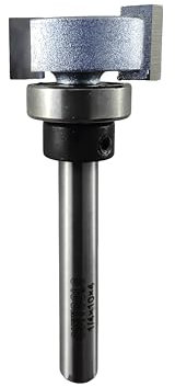 CUTTOOLS Rebate router bit slot cutter for Intumescent Strip 1/4 shank 10 mm router bit