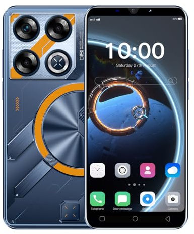 McMgc Phone Offer of the Day, 5.0 inch IPS Display, 16GB ROM 128GB Expandable, Android 9.0, Dual SIM Dual Camera WCDMA/GSM Cheap Mobile Phones (GT20PRO-Blue)