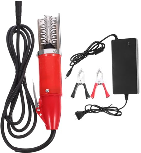 PRETYZOOM Rascador eléctrico de escamas de pescado, estilo alambre, impermeable, para el mercado y el hogar