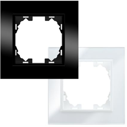 Módulo tapa ciega, color blanco, ideal para cubrir espacios en instalciones eléctricas y mantener un acabado estético.