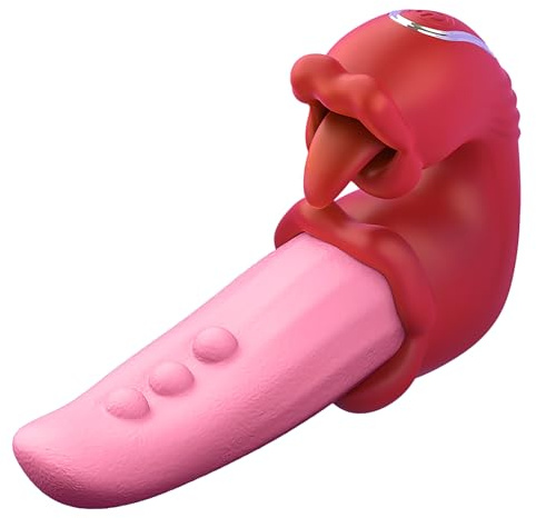 Vibrator für Frauen mit 7 Modi und 3 Geschwindigkeiten Zungen Vibratorensets für Frau G Punkt Stimulator Sex Spielzeug für die Paare Vibration für Frauen Dildos Wasserdicht LZYLWC