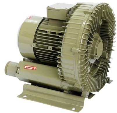 Wirbelgebläse, Hochdruck-Vortex-Luftgebläse-Belüfterpumpe for Fischteich-Aquakultur Und Industriellen Einsatz,zum Blasen oder Saugen von Luft(HG-370)