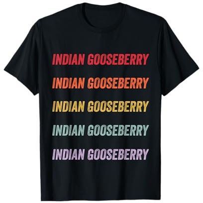 Grosella Espinosa India Camiseta