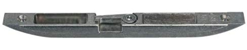 Ferco Gâche centrale à toupiller pour crémone serrure GU-Fercomatic et GU-Europa, Argent, Pêne dormant, Gâche de sécurité, Latch, Sécurité des portes et fenêtres