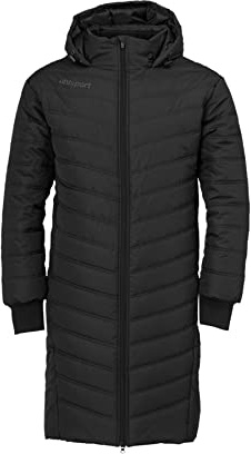 uhlsport Essential Winter Bench Veste d'hiver avec Capuche pour Homme M Noir/Anthracite