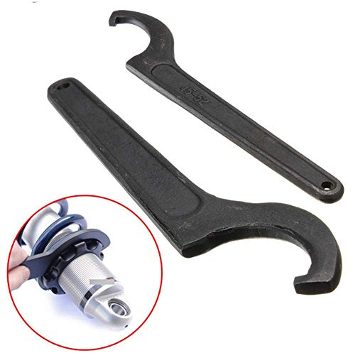 Kuashidai Motocicletta Universale Ammortizzatore C Chiave di Regolazione Chiave a Gancio Chiave a Gancio Cromo Vanadio Lega di Acciaio 45-52mm