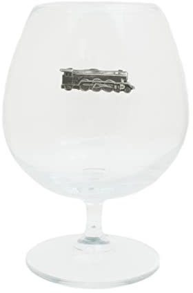Gamekeepers Cottage gifts Steam Train Brandy Cognac Glass Gift 25 Oz 351
