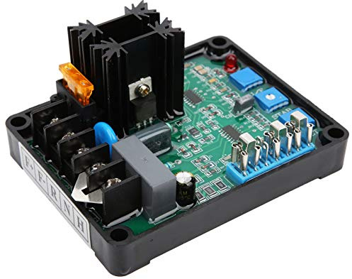 Miskall Regolatore di Tensione del Generatore, Modulo Regolatore Automatico di Tensione GAVR-8A Generatore AVR Universale Ingresso Programmabile 110/220/440 VAC