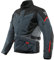 Dainese - Tempest 3 D-Dry, Veste Moto De Tourisme Pour Hommes, Veste Imperméable, Doublure Thermique Amovible, Protections Pour Les Épaules Et Les Coudes, Ebène/Noir/Lavande Rouge, 52