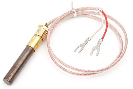 Umerk Thermocouple de Chauffage Foyer à gaz 24 Thermocouple 750 Millivolt Remplacement Thermopile Thermopile Thermopile Thermocouple de Remplacement