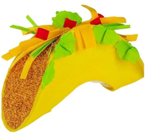 Tsffae Taco-Hut, Sombrero, Essen, Kostüme, Partyhut, Neuheit, Fiesta-Party, Kostümzubehör, Cinco De Mayo-Hüte