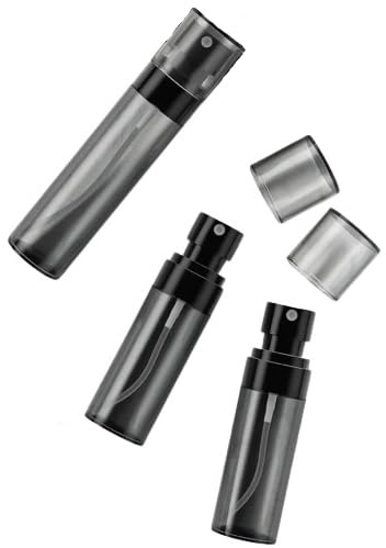 Omana 3-pack vattensprayflaskor atomiserare, fin dimma tom, påfyllningsbar spray, parfym, eteriska oljor, kosmetika, minibehållare, resebil (60 ml)