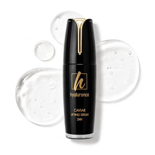 hyaluronce Caviar Lifting Serum 30 ml, Gesichtsserum mit Kaviar, für die empfindliche Haut geeignet, straffend und kühlend