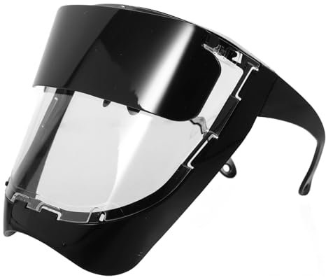 CATIEBYE Auto Darkening Welding Hood Lightweight Full Protective for Grinding and Cutting Pet Material for Clear Multipurpose Use Welding Tasks