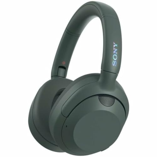 Sony ULT Wear, Auriculares inalámbricos Bluetooth con ULT Power Sound, Ultimate Deep Bass, Noise Cancelling, Calidad de Llamada nítida, Gris Bosque (Reacondicionado)