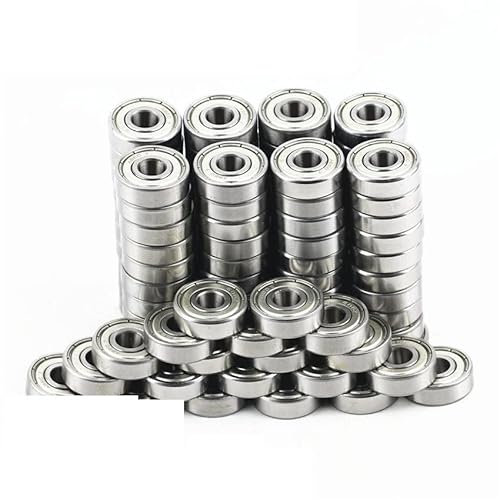 608zz Lager for Stunt Kick Roller Inline Roller Skates Skateboard Kinder Waveboard Fahrrad Treibplatte 8x22x7mm Skate-Teile(100pcs carbon steel)