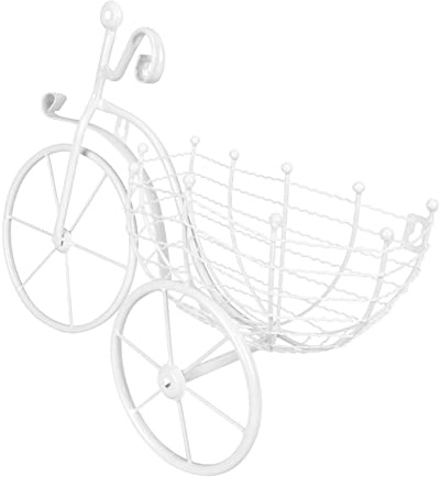 HANABASS Macetero De Pared para Bicicleta 16.14X12.59X5.11In Cesta Colgante De Flores JardíN BalcóN DecoracióN Interior Exterior Contenedor para Plantas