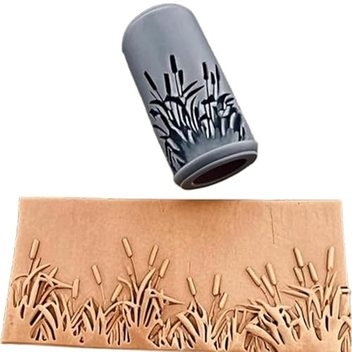 Strukturierte Rollen für Töpferei, Ton, Textur, Säulenrolle, Prägung, Keramik, Texturen, Roller, wunderschön handgefertigt, Muster, Stempel, Polymerton, florale Texturen, Roller für Ohrringe, Schmuck
