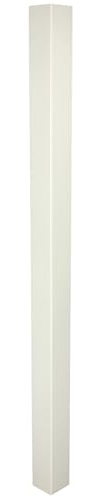 Jackson Woodturners White Primed Square Newel Post - 90mm x 90mm - One-Piece Solid Timber Stair Post - Available in 1500mm, 2000mm, 2500mm, 3000mm - Ready to Paint (1500mm)