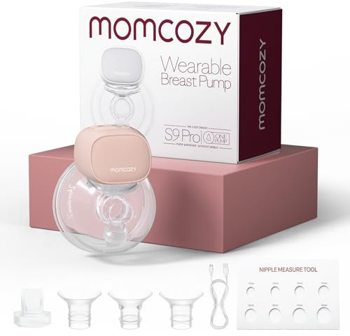 Momcozy S9 Pro Tiralatte Elettrico Indossabile Mani Libere 24mm 285mmHg