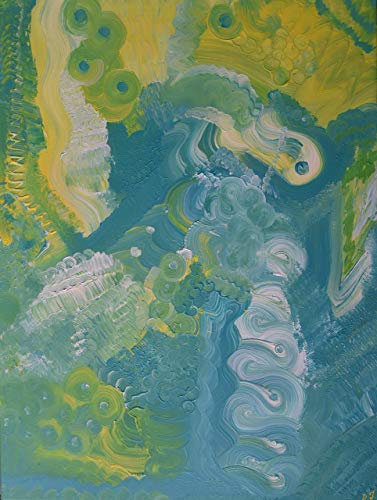 Abstraktes Acrylgemälde 039-80x60cm