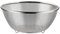 Colador de Cocina Colador de Arroz Lavado de Arroz Colador de Alimentos de Acero Inoxidable con Pie para Verduras Frutas (28 cm)