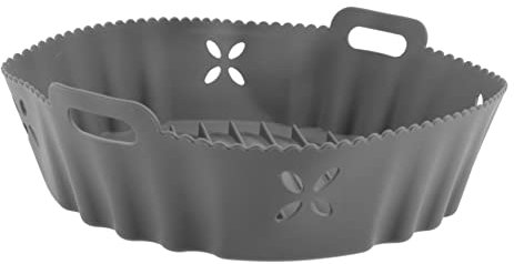 ABOOFAN Silicone Baking Mat for Air Fryer Reusable Food Cooking Mat Washable Silicone Bowl Liner for Kitchen Use