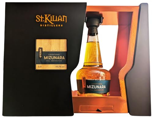 St. Kilian Single Malt Whisky LIMITED EDITION EXCEPTIONAL MIZUNARA 0,5 l 55,1% by Reichelts I Exklusive auf 300 Flaschen limitierte Mizunara Single Cask Abfüllung