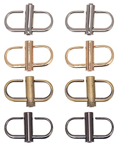 HOODANCOS Taschenketten-einstellschnallen Metallketten-gurtversteller Vielseitig Einsetzbar Für Gepäckhandtaschen