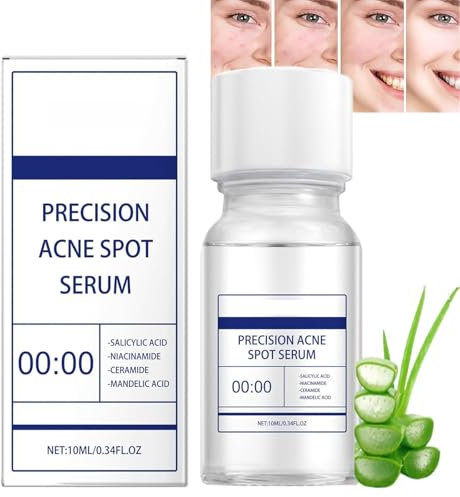 NMZXSTKN Präzisions-Akne-Spot-Serum 10 ml 7 Tage Klares Akne-Akne-Serum für Gesichtsfeuchtigkeitscreme Akne-Spot-Serum für Gesicht Mildes Akne-Spot-Serum für alle Hauttypen