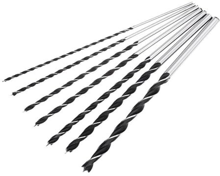 7 Uds 12 300mm Extra largo Brad Point juego de brocas for madera herramienta de carpintería 4 5 6 7 8 10 12mm