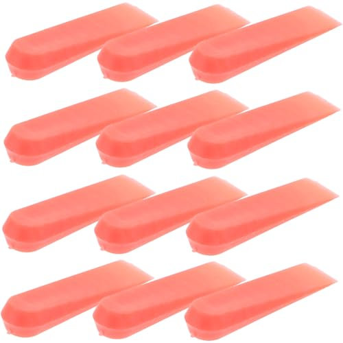 BAZEITFLOW 100pcs Red 5mm Tile Spacers Leveling Wedges Plastic Tile Leveler Clips for Ceramic Floor Wall Installation Tiling Tools Kit