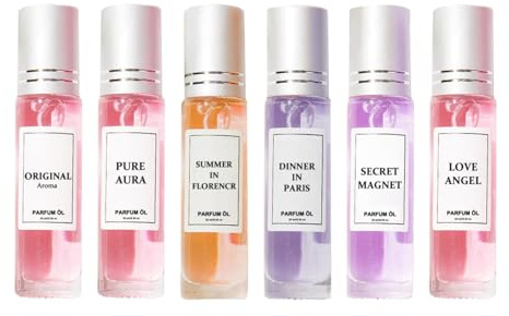 Pheromone Parfum Woman, 2025 Neu Pheromone Parfüm Woman Original Scent, Pheromone Düfte von Pheroma, Enhanced Scents Pheromone Perfume Mini Perfume Set (6PC)