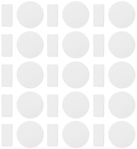 SHOWERORO Juego de 50 moldes para tartas: papel de horno redondo antigrasa de 20 cm, insertos precortados para moldes desmontables de 65 x 7 cm, papel antiadherente para tartas de queso en la cocina.
