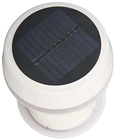 Dioche Vent Round RV DC12V RV Extractor de Techo Ventilación Silenciosa con Energía Solar para Autocaravanas, Caravanas, Barcos y Yates - Ventilador de Techo con Ventilación de Aire con Energía