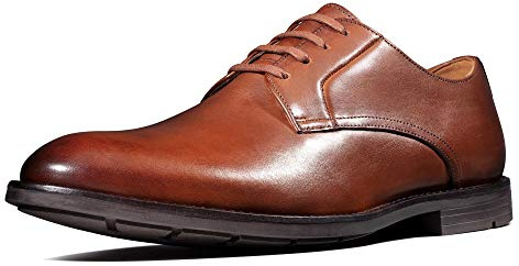 Clarks Ronnie Walk Mens British Tan Lea, 9.5