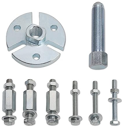 Schwungrad-Abzieher, 8-teiliges Schwungrad-Abzieher-Set aus Stahllegierung mit Hoher Genauigkeit, Gleichmäßiger Druck, Universelles Ersatz-Schwungrad-Abzieher-Werkzeug-Set für ATV