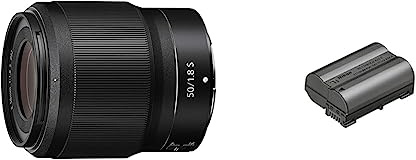 Nikon NIKKOR Z 50 mm 1:1,8 S Objektiv & EN-EL15c Lithium-Ionen-Akku