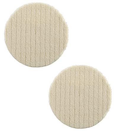 2PCS 75-180mm tamponi di lucidatura lana lucidatura feltro ruota per vetro lucidatura riparazione graffio-180mm
