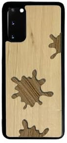 EnoWood Custodia protettiva per smartphone Samsung Galaxy S legno massello lavorata artigianalmente - Tache - Galaxy S Enowood20 - Fascino