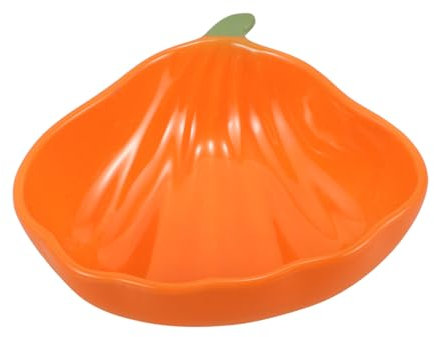 COLLBATH Ciotola A Forma Di Zucca in Ceramica Contenitore Per Frutta E Insalate Per Dessert E Contorni Design Decorativo Per Tavola