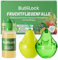 BuzzLock Lot de 2 pièges à mouches à fruits + 30 ml d'appât pour mouches des fruits – Piège à mouches à fruits pour cuisine – Piège à mouches adapté aux enfants et aux animaux domestiques – Efficace