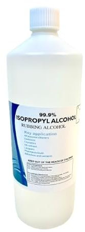 Premium 100% Isopropyl Alcohol (IPA) 1 Litre Spray | High-Purity Isopropanol Cleaner | Fast-Evaporating & Zero Residue | Ideal for Electronics, 3D Printing, Glass, & Professional Degreasing