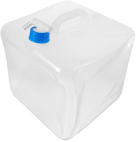 NAMOARLY Collapsible Water Storage Bucket Portable Water Tank Tap Large Capacity for Camping and Travel