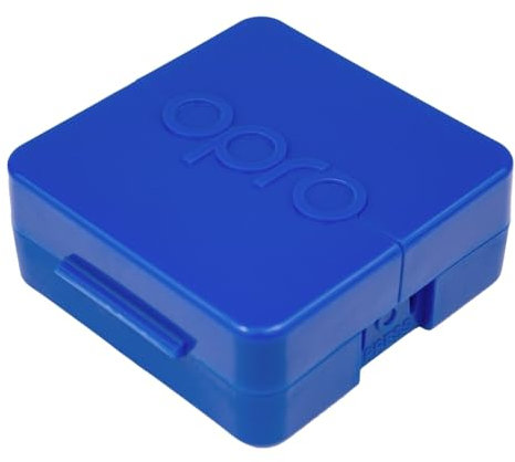 OPRO Antimicrobial Mouth Guard Case – Kills 99.99% of Bacteria with Biomaster Protection – Hygienic Gum Shield Case for Mouthguards, Night Guards, Retainers & Snore Guards – Made in The UK