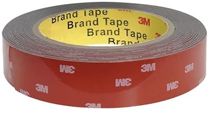 Nastro Biadesivo Extra Forte, Realizzato in Nastro 3M vhb 5952, Nastro di Montaggio, Impermeabile Nastro Adesivo per Auto Riparazione,DIY,Ufficio,Interni ed Esterni (3,3M*20MM)