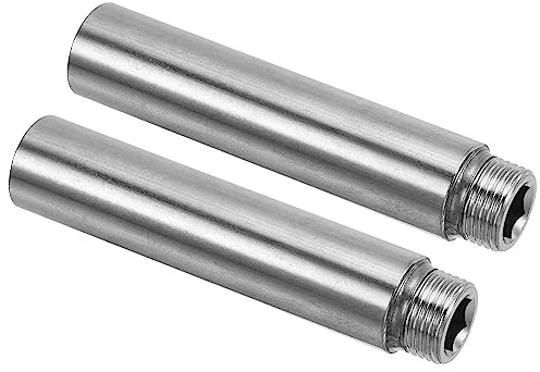PATIKIL 2pz Doccia Soffione Estensione G1/2 Maschio a Femmina Filetto