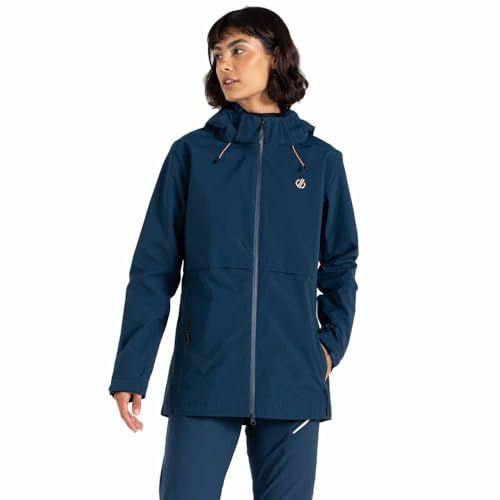 Dare 2b Women's Switch Up II Waterproof Jacket with ARED Technology and Detachable Hood, Stretchable, Breathable & Water Repellent - Perfect for Outdoors, Hiking, Walking & Camping
