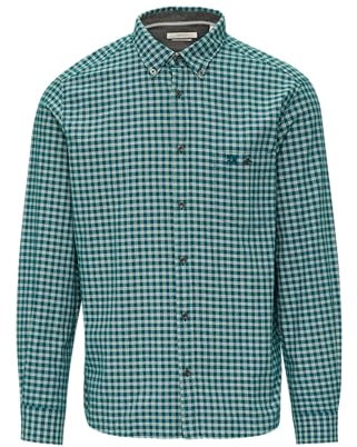 s.Oliver Regular Fit: Kariertes Hemd mit Button-Down-Kragen